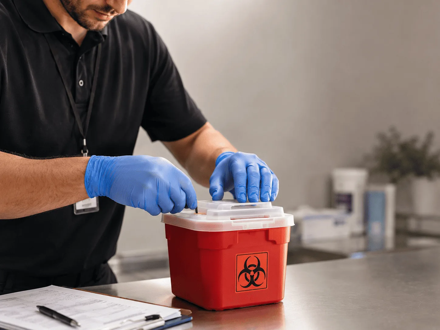Why choose Sharps Waste Disposal in Claunch, NM